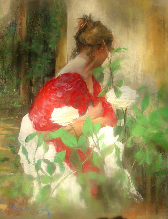 Рисует Cayetano DE ARQUER-BUIGAS