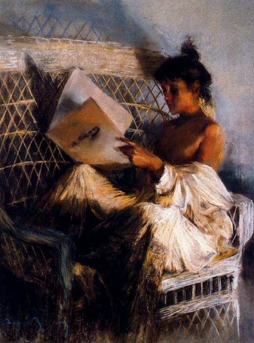 Рисует Cayetano DE ARQUER-BUIGAS