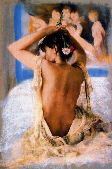 Рисует Cayetano DE ARQUER-BUIGAS