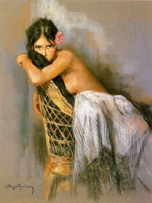 Рисует Cayetano DE ARQUER-BUIGAS