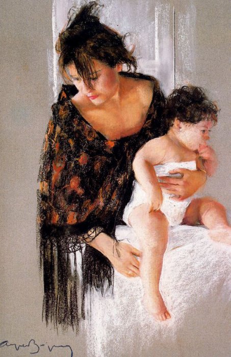 Рисует Cayetano DE ARQUER-BUIGAS