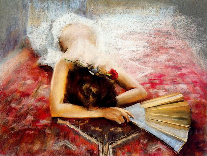 Рисует Cayetano DE ARQUER-BUIGAS