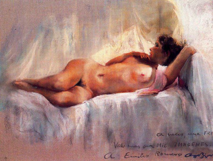 Рисует Cayetano DE ARQUER-BUIGAS