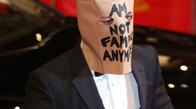 Шайа Лабаф учудил на премьере «Нимфоманки»