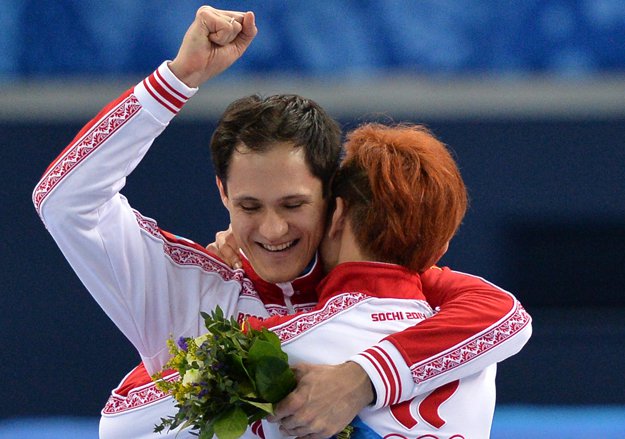 Шорт-трек. Виктор Ан и Владимир Григорьев взяли золото и серебро