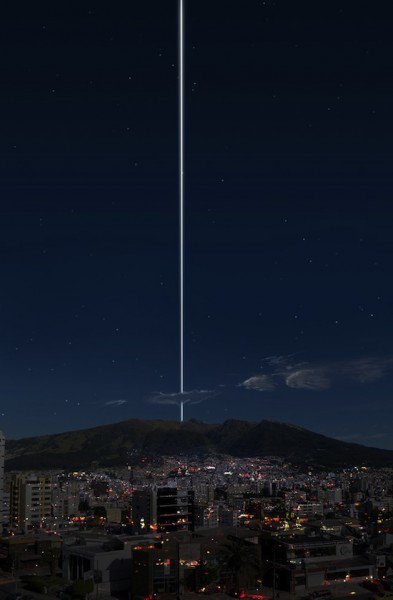 Как выглядела бы Земля, будь у неё такие же кольца, как у Сатурна