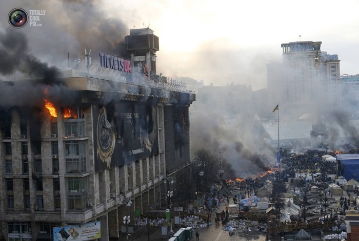 Хроника пылающего Киева