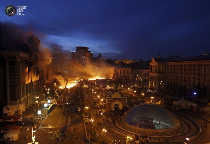 Хроника пылающего Киева