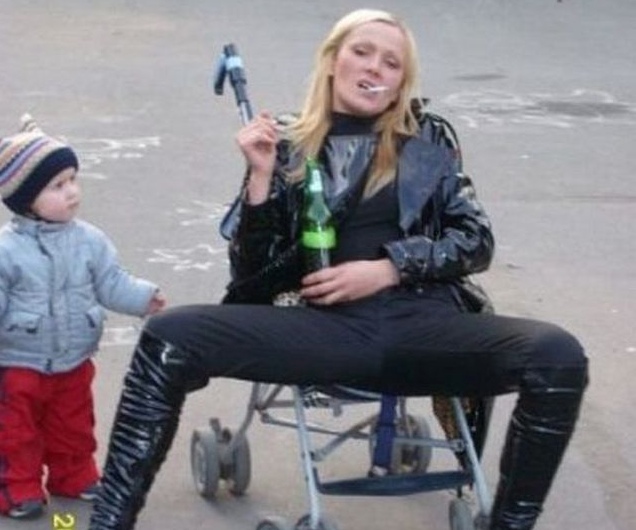 Уход за детьми по-русски