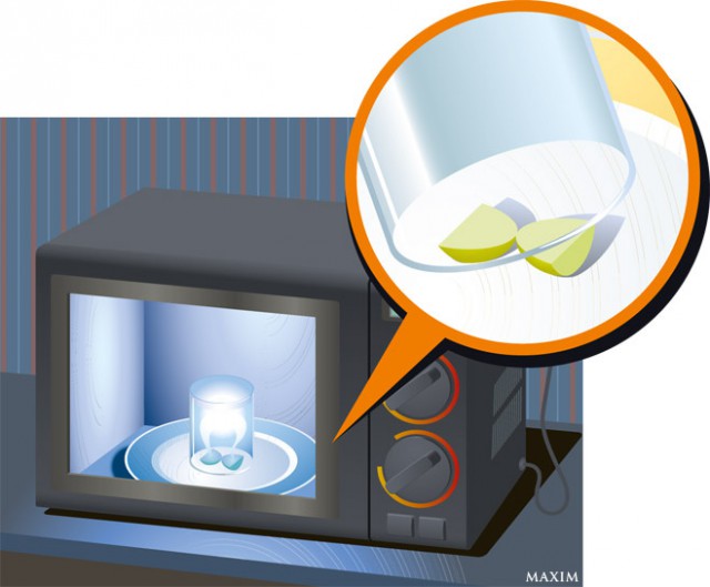 4 опасных фокуса с микроволновкой