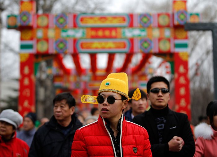 Азиатский восток встретил Новый год