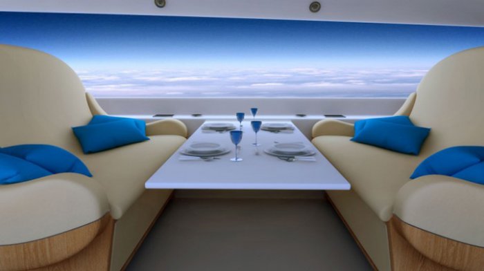 «Первый в мире сверхзвуковой бизнес-самолёт» Spike S-512 получит дисплеи вместо иллюминаторов