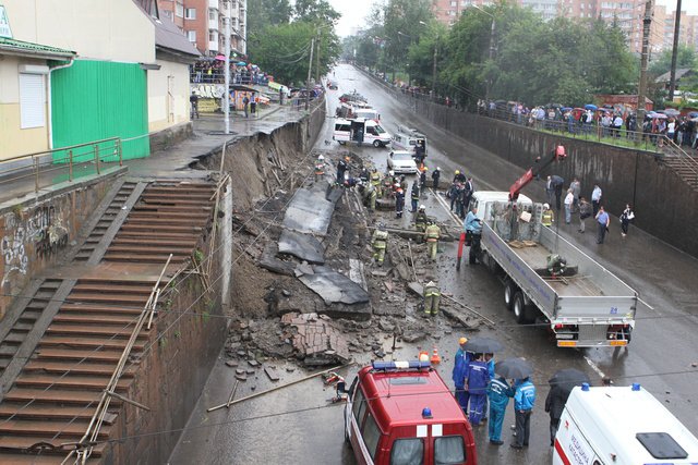 Завершено расследование дела о падении стены на проспекте Свободном в Красноярске