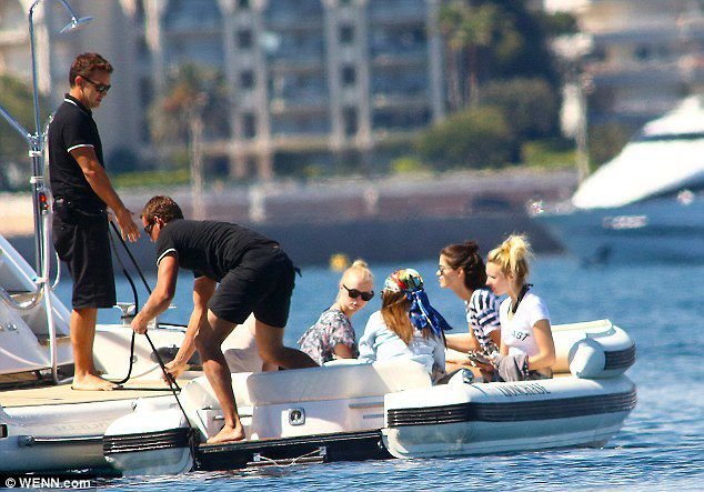 Леонардо Ди Каприо на яхте