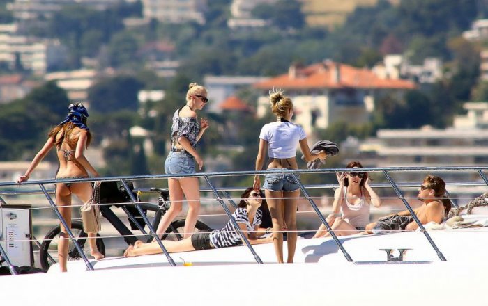 Леонардо Ди Каприо на яхте