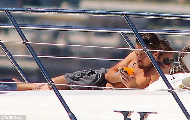 Леонардо Ди Каприо на яхте