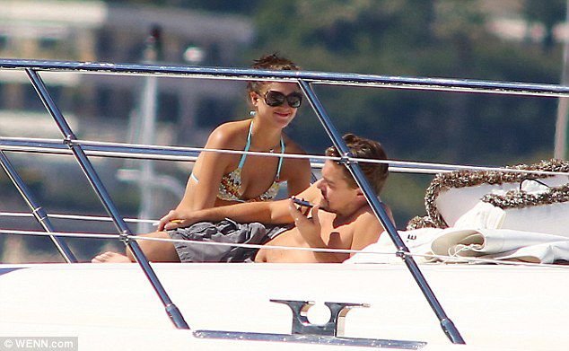 Леонардо Ди Каприо на яхте