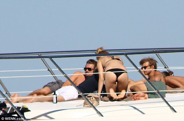 Леонардо Ди Каприо на яхте