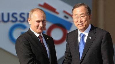 Пан Ги Мун обеспокоен ситуацией на Украине и в России Пан Ги Мун обеспокоен ситуацией на Украине и в России