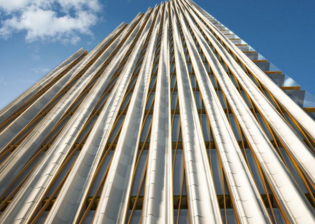 Небоскреб на пятачке