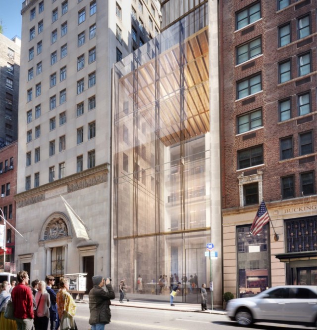 Небоскреб на пятачке