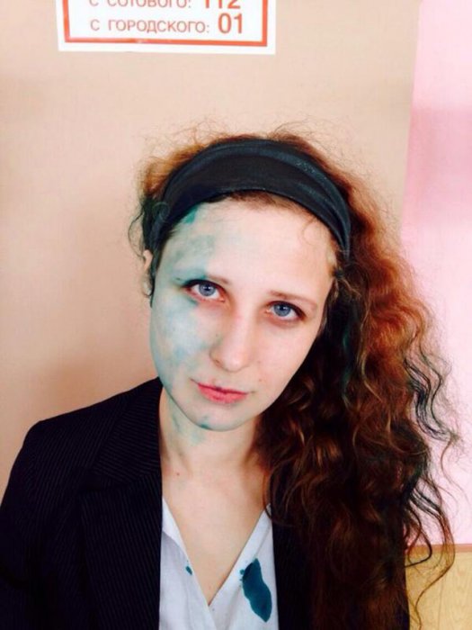 Опять зеленкой в "пусек"