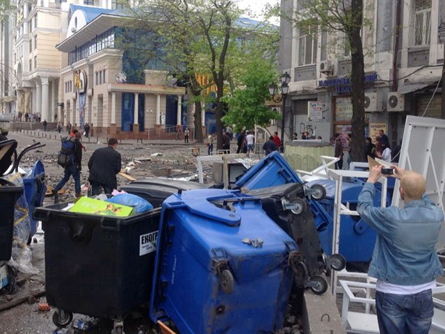 Американская пресса называет бойню в Одессе - случайностью