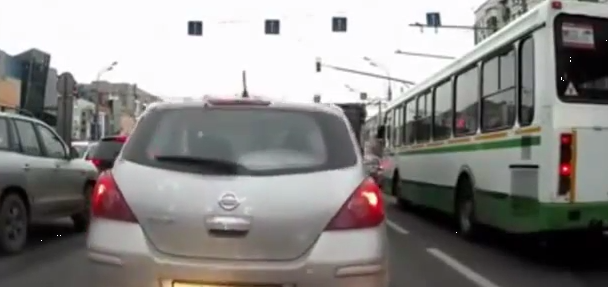 Когда скучно в пробке