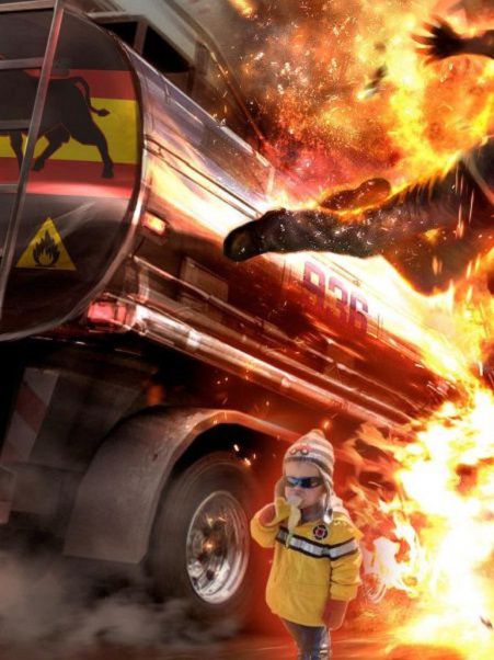 Пацан с бананом пошел в народ