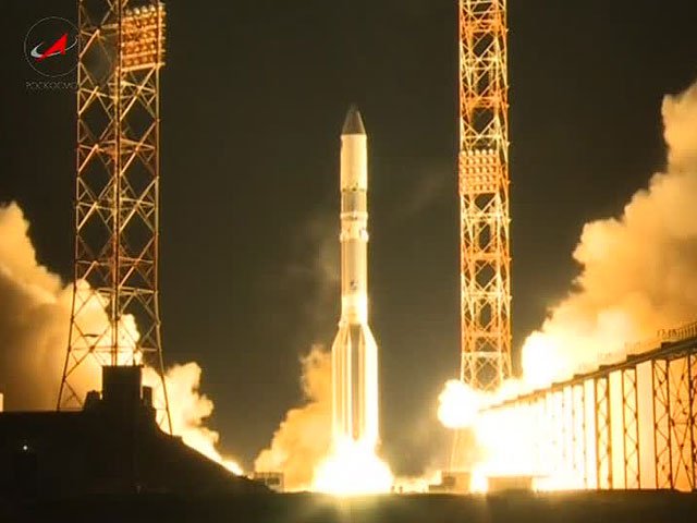 Роскосмос: "Протон-М" со спутником сгорели в верхних слоях атмосферы