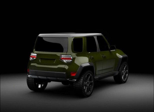 Придумали обновить UAZ 469