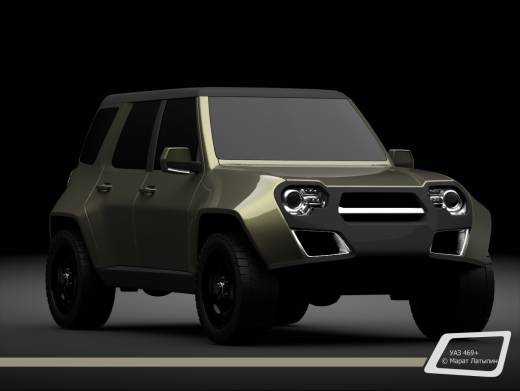 Придумали обновить UAZ 469