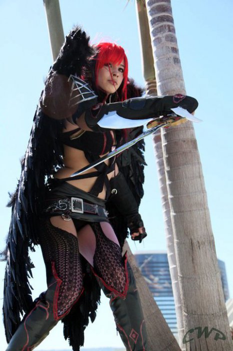 Подборка косплей-девушек  (80 фото)