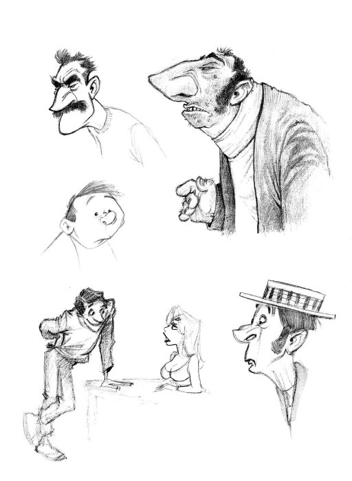 Скетчбуки Дина Игла