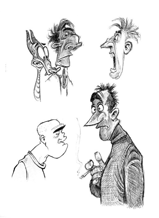 Скетчбуки Дина Игла