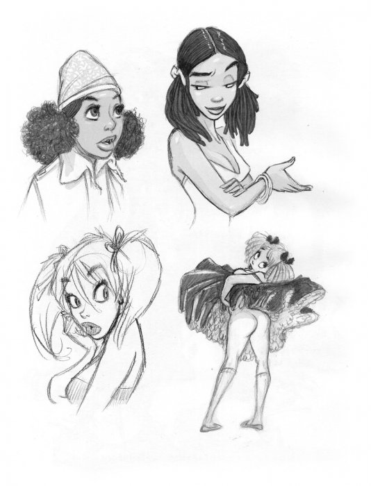 Скетчбуки Дина Игла