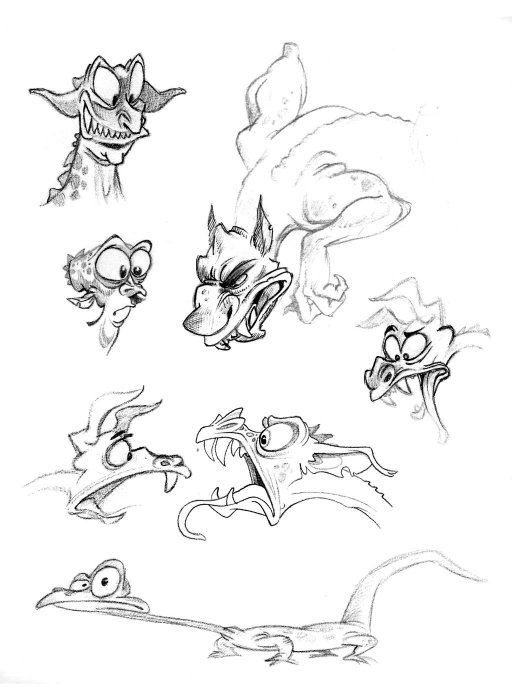 Скетчбуки Дина Игла