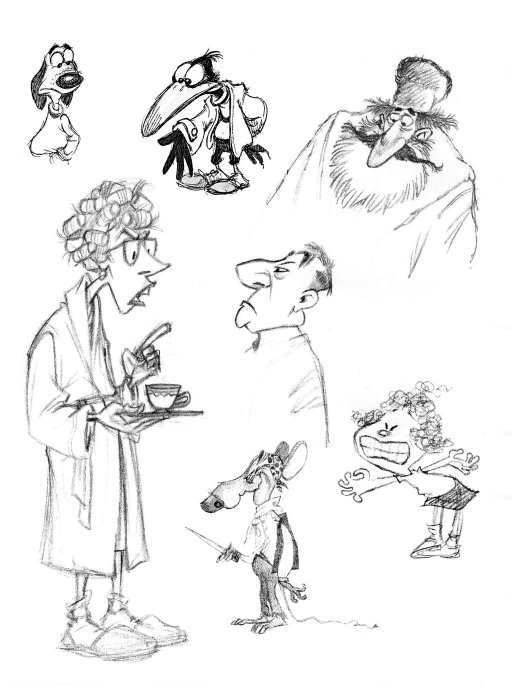 Скетчбуки Дина Игла