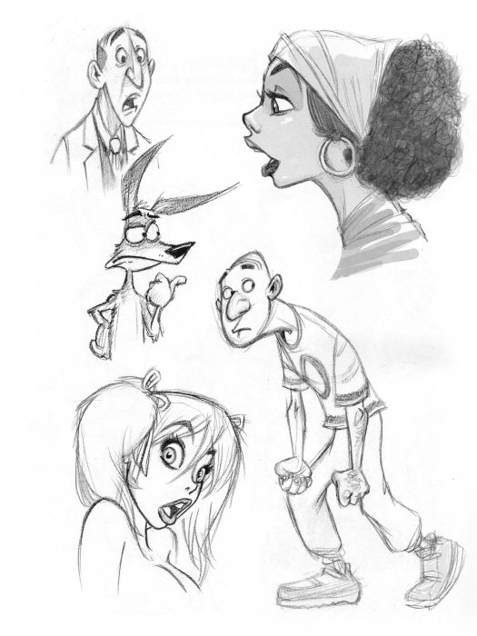 Скетчбуки Дина Игла