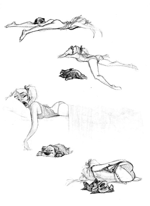 Скетчбуки Дина Игла