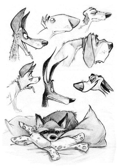 Скетчбуки Дина Игла