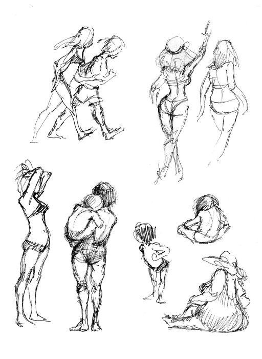 Скетчбуки Дина Игла