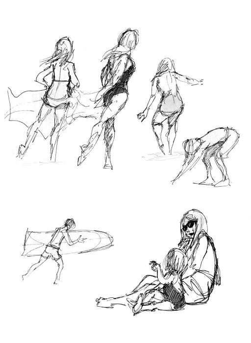 Скетчбуки Дина Игла