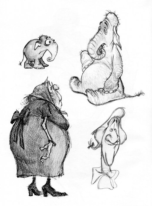 Скетчбуки Дина Игла