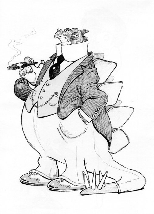 Скетчбуки Дина Игла