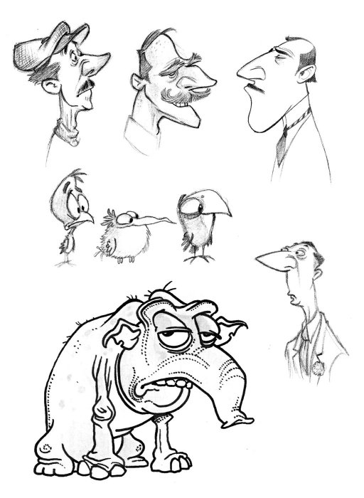 Скетчбуки Дина Игла