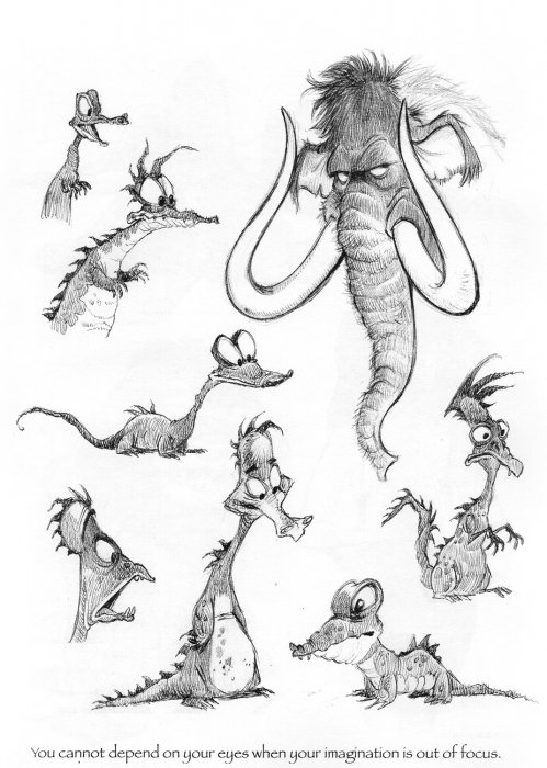 Скетчбуки Дина Игла