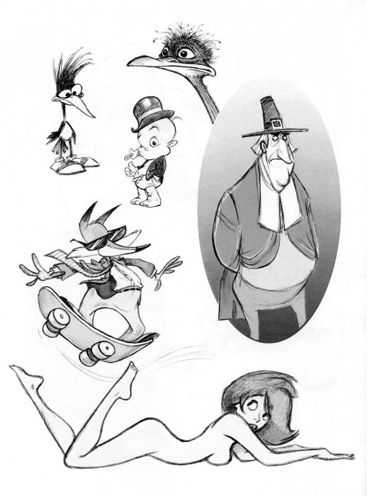 Скетчбуки Дина Игла