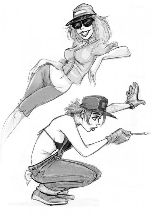 Скетчбуки Дина Игла