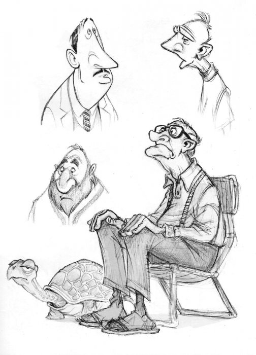 Скетчбуки Дина Игла